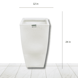 Square Decorative Planter for Indoor & Outdoor Plants