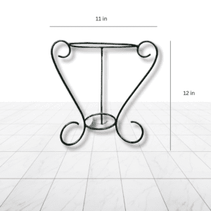 Pedestal Frame Iron Plant Stand