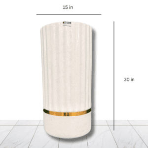 Cylindrical Decorative Planter for Indoor & Outdoor Plants