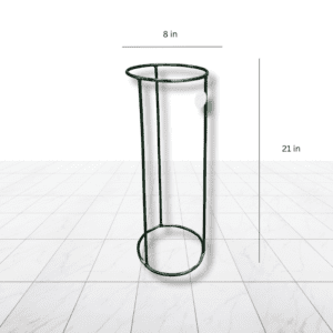 Tall Cylindercal Frame Iron Plant Stand