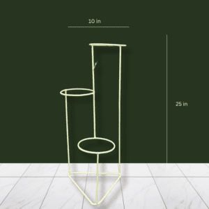Three Level Vertical Frame Iron Plant Stand